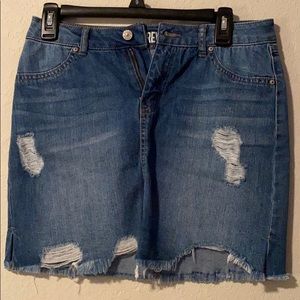 Denim skirt